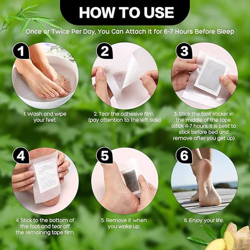 Fitpiick Premium Natural Detox Foot Patches