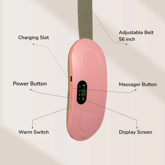 Period Cramp Comfort Portable Pain Relief Belt